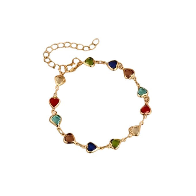 Livano Armband - Staal - Nep Zilver - Dames - Nep Goud