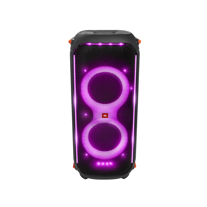 JBL PartyBox 710 - 800W Party Speaker met Lichtshow - Krachtige Bluetooth Speaker - DJ & Microfoon Aansluiting - IPX4 Waterdicht- Feest Luidspreker - Zwart