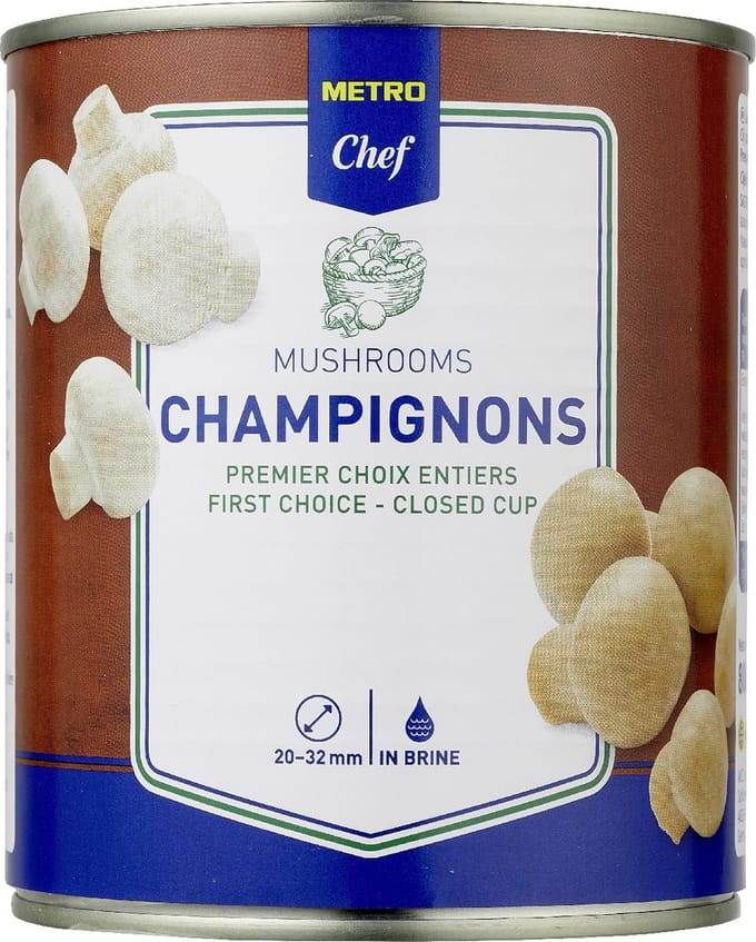 METRO Chef Champignon heel klein 850 gram