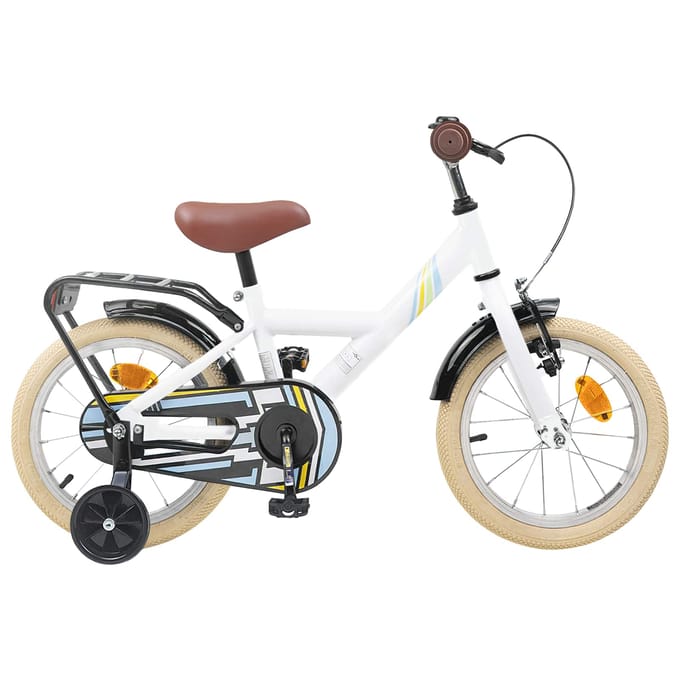 vidaXL - Kinderfiets - 12 - Inch - voor - 2-4 - jaar - oud - Wit