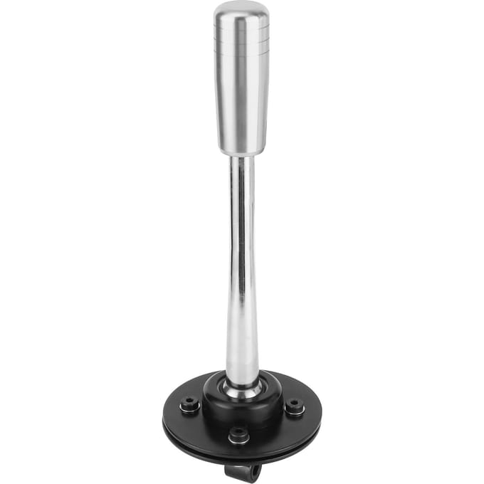 265mm 10.4in Levier de vitesses court réglable Bouton de levier de vitesses Remplacement Convient pour Série 3 5 E30 E36 E46 E34 E39 Z3Argent argenté