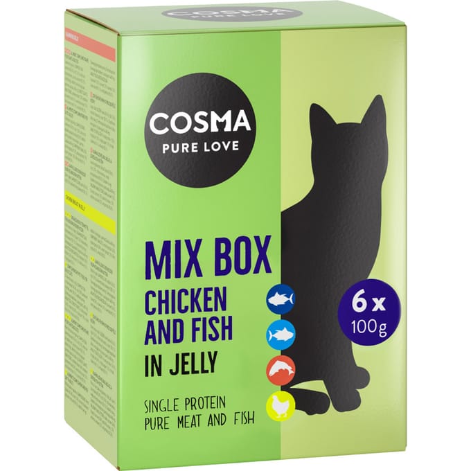 6x100g Original Vershoudzakjes Cosma Kattenvoer