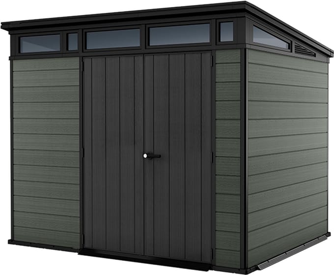 Keter Cortina 97 Tuinhuis - 279x218x226cm – Groen