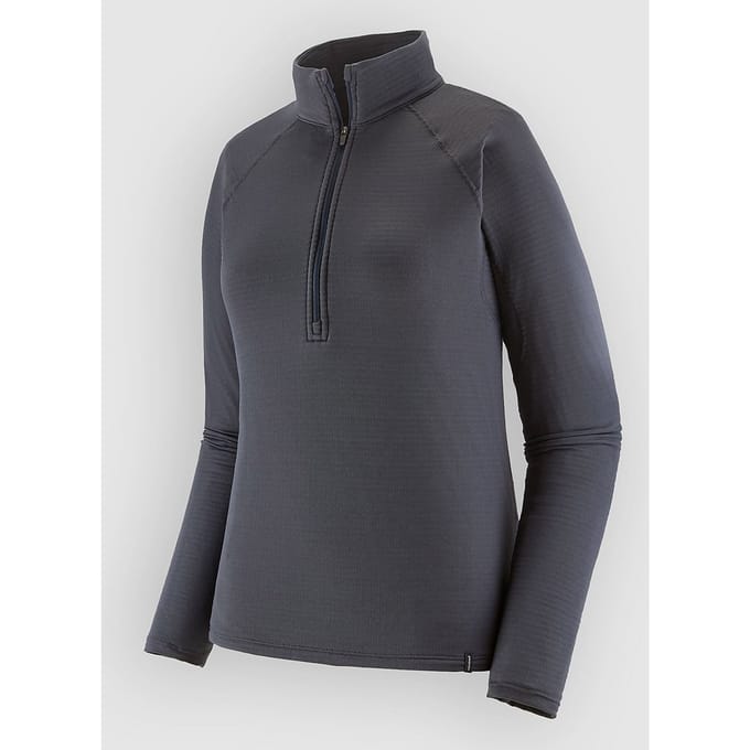 Patagonia Cap Tw Zip Neck Base Layer Top blauw