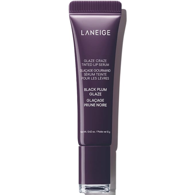 LANEIGE Glaze Craze Tinted Lip Serum - Black Plum Glaze 12g