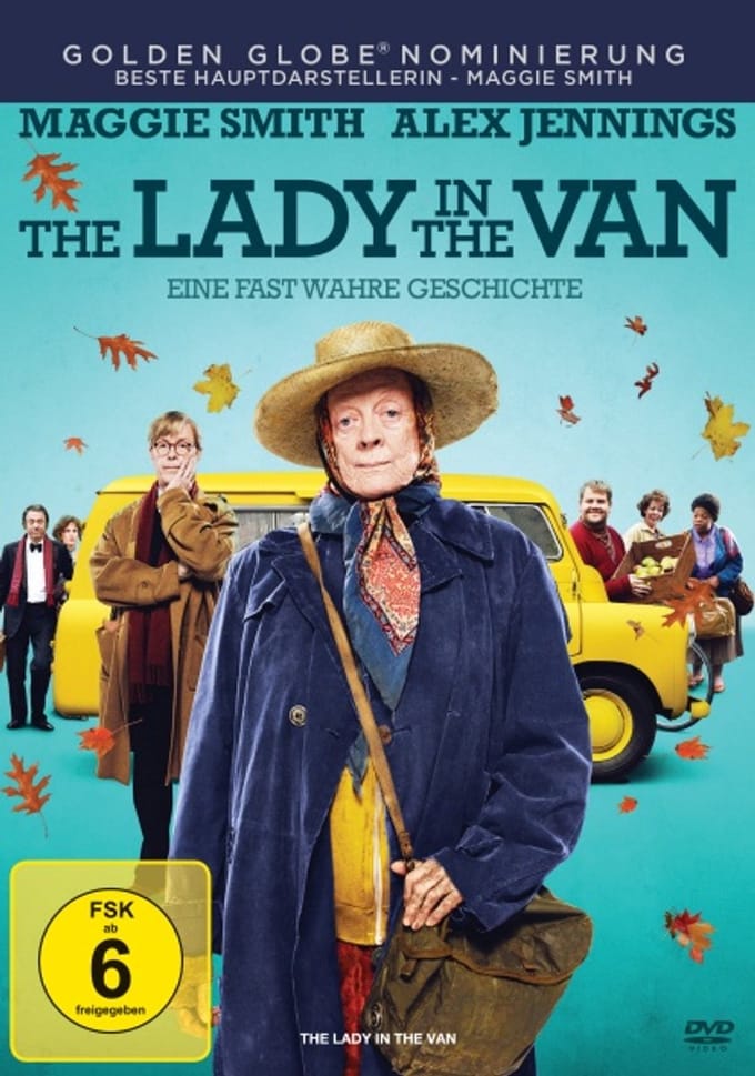 PLAION The Lady in the Van DVD HD Duits, Engels, Spaans, Italiaans