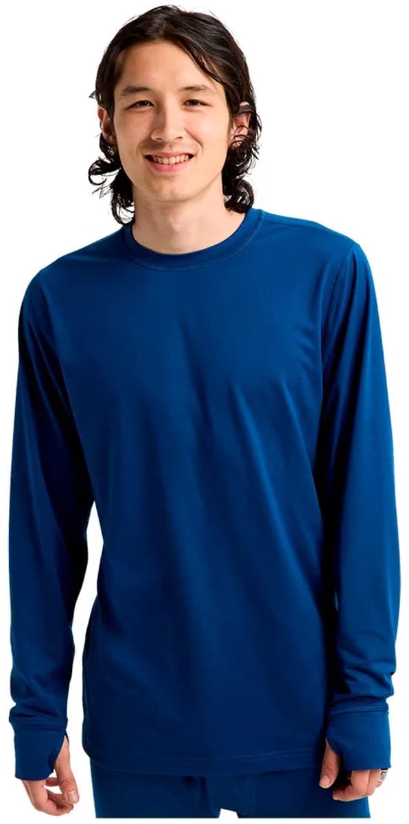 Burton Midweight Crew Lange Mouwen Basislaag Blauw S Man