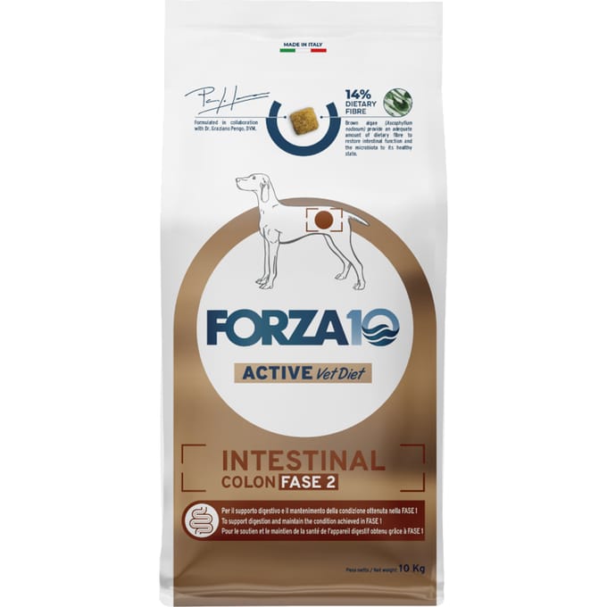 10kg Forza 10 Active Line Intestinal Colon Phase 2 Hondenvoer Droog