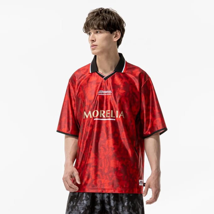 Mizuno Mod Off Retro T-shirt Met Korte Mouwen Rood M Man
