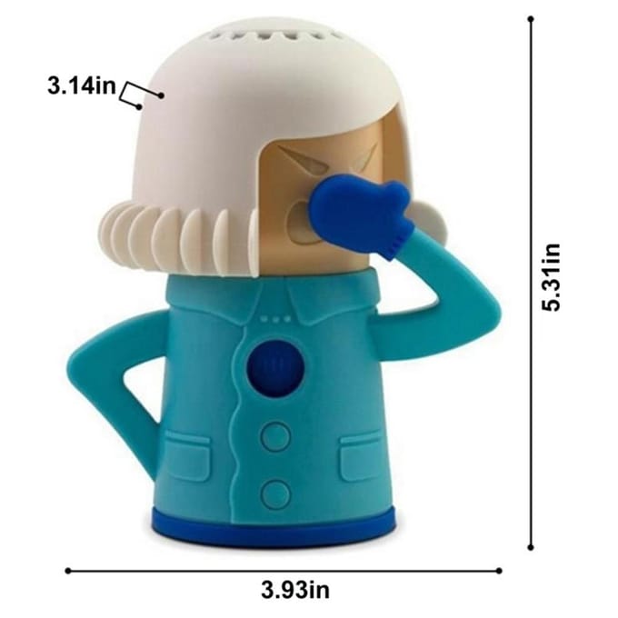 Cool Mama Koelkast Deodorizer Reiniger Vriezer Reiniger Keuken Gadget Tool gray