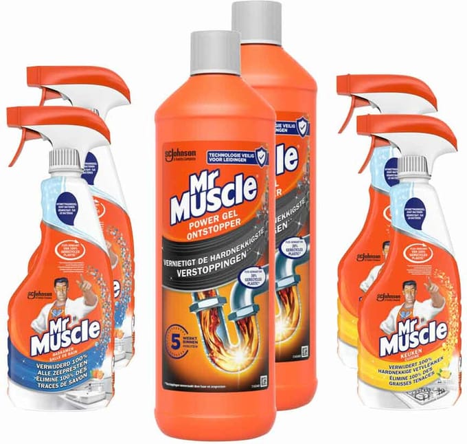 Mr. Muscle Reinigings Pakket