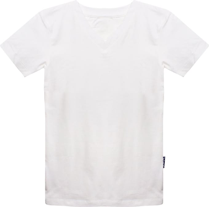 Claesen's® - T'Shirt V Neck WitCL 118-White-2
