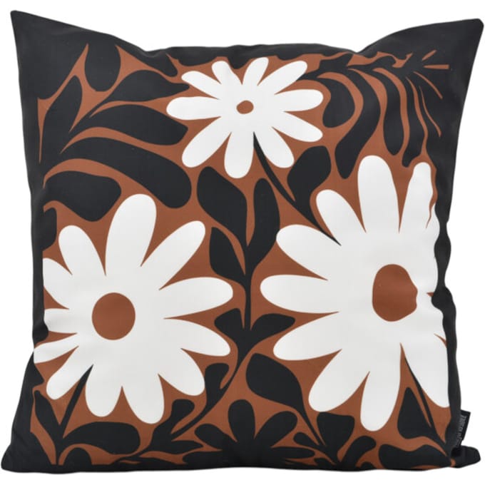 Gek op kussens! Sierkussen abstract daisies | 45 x 45 cm | katoen/polyester
