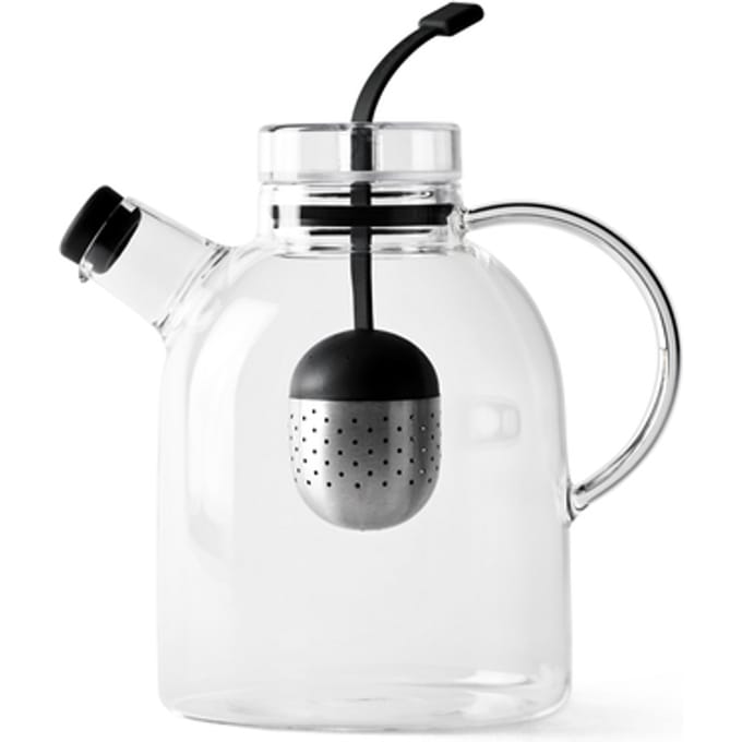 Audo - Kettle glazen theepot - 1,5 L - transparant