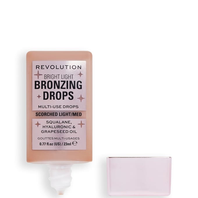 Revolution Bright Light Bronzing Drops Bronze Scorched 23 ml