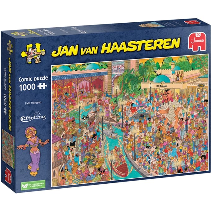 Jan van Haasteren - Efteling Fata Morgana - 1000 stukjes puzzel - Legpuzzel