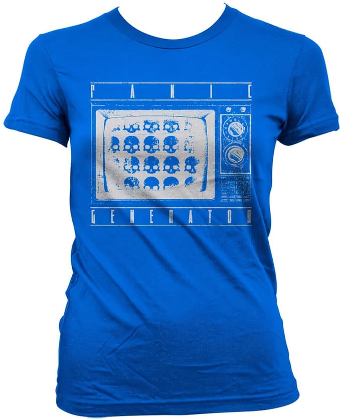 Hybris Dames-T-shirt 'Panic Generator Girly' SH-5-15613-H34-17