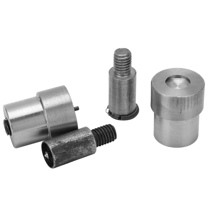 Poinçonneuse à œillets, Matrice pour œillets, Outil manuel pour boutons-pression en métal gray
