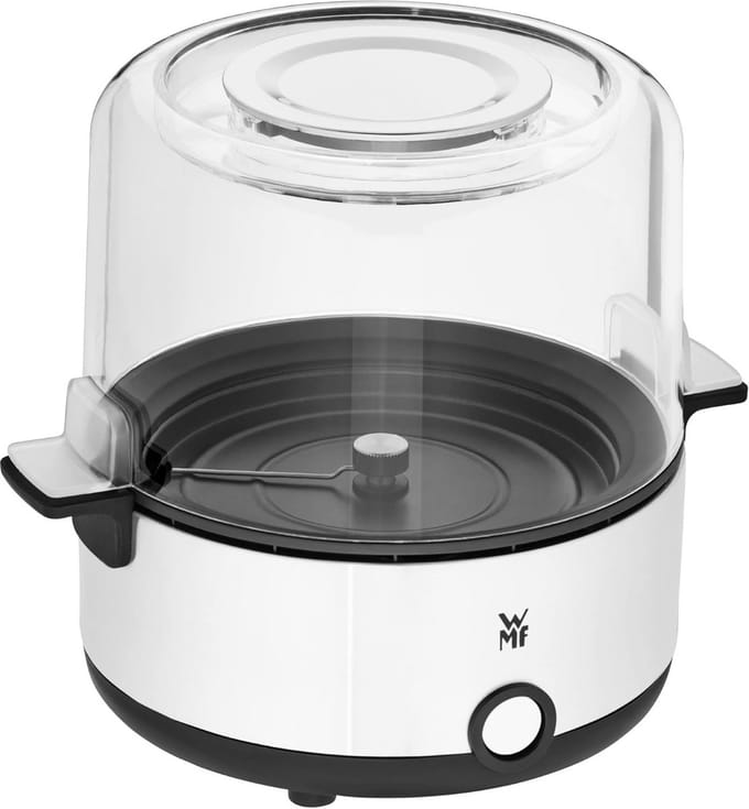 Popcorn machine - Popcornmaker zonder olie - Popcornpan feest en kinderen - Snackset