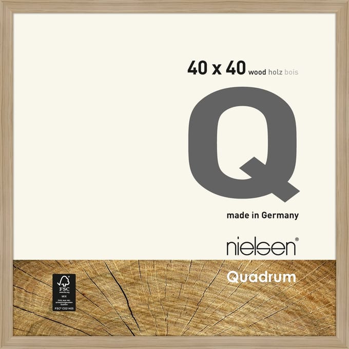 Nielsen Quadrum Houten Wissellijst Oak Natural 40x40cm