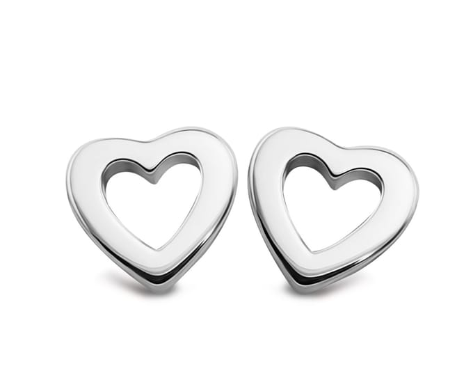 Jwls4u Earparty Earstuds Open Hart S JE038S