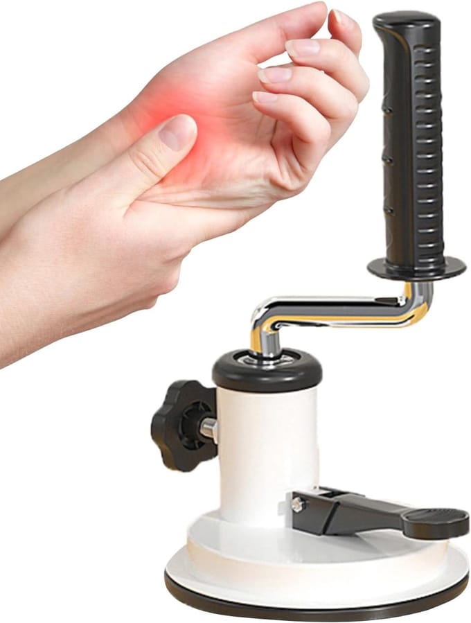 Arm Hometrainer - Armtrainer Herstel - Schouder Training - Antislip Verstelbaar - 27x17x14 cm