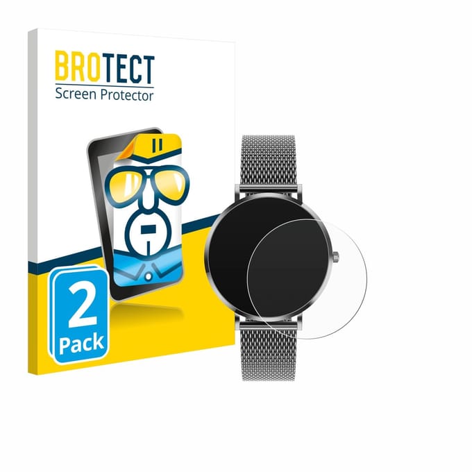 BROTECT - Screenprotector voor Pireware Amory 5 - Folie Beschermfolie transparant 2 Stuks