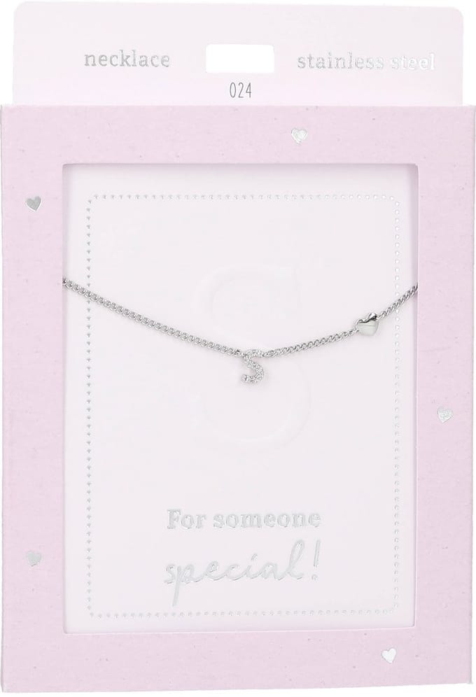 Depesche - Ketting "Heart of Gold" - mot. 024 - S - silver