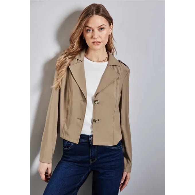Kurzer Trenchcoat