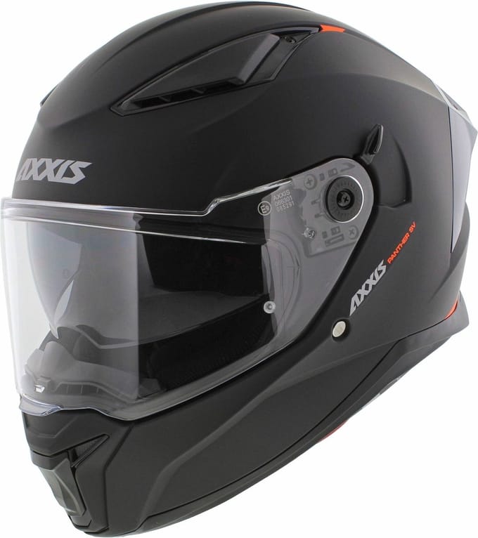 Axxis Panther SV integraalhelm solid mat zwart S
