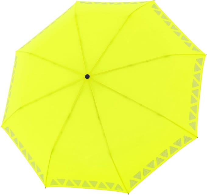doppler Paraplu Fiber Magic Safety Neon Yellow Neongeel