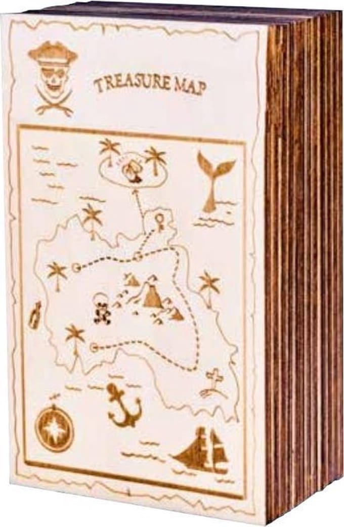 Eureka Brain Puzzle Wooden Escape Box - Caribbean Blok