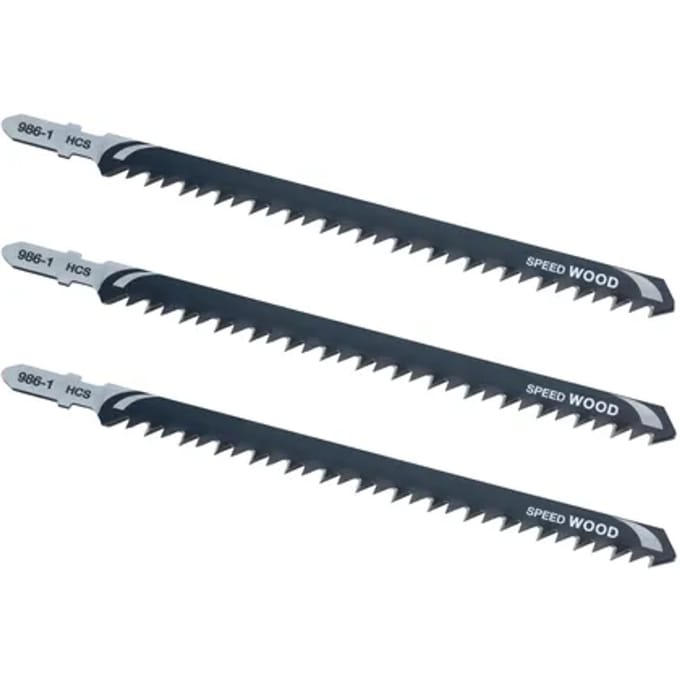 Stanley Decoupeerzaagblad Hout Speed Wood - 120mm - Grof - Hcs - 3 Stuks