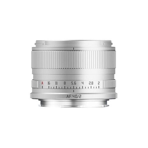 TTArtisan AF 40mm f/2  L-mount zilver