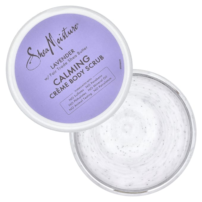 SheaMoisture, Kalmerende Crème Lichaamsscrub, Lavendel, 320g (11.3oz) gray