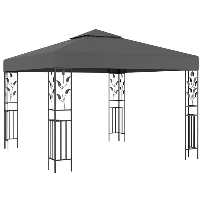 vidaXL - Prieel - 3x3 - m - antraciet