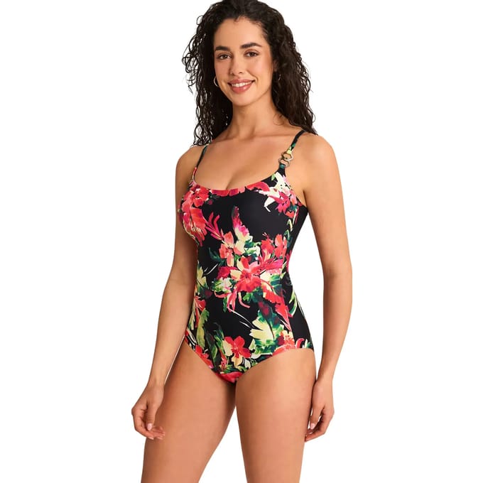 Vrouwen badpak met voorgevormde cups Selmark Tropico