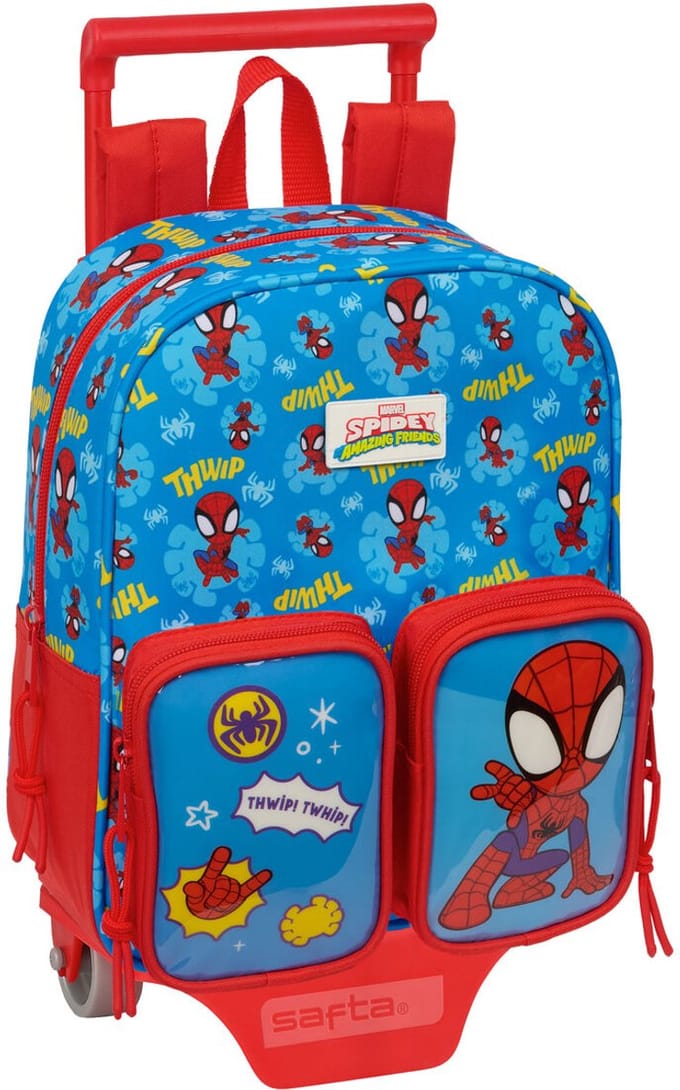 Schoolrugzak Spider-Man Blauw Rood 22 x 27 x 10 cm