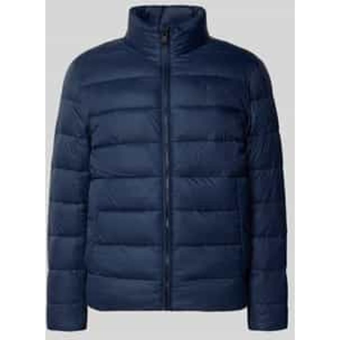 regular fit gewatteerd jack met labelprint model 'CIKO'