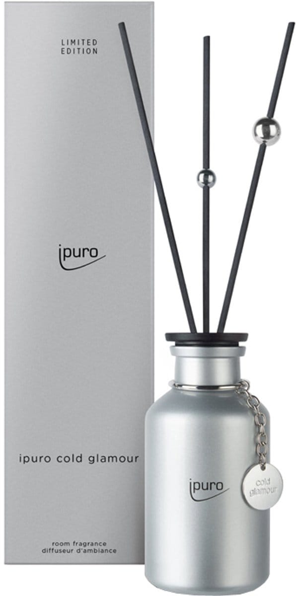 Ipuro Geurdiffuser Cold Glamour 240 ml - Geurstokjes