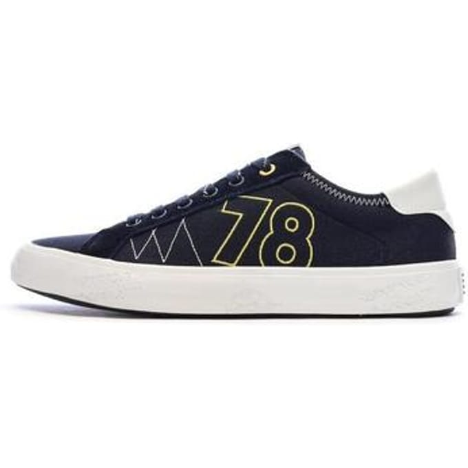Sneakers van gerecycled canvas TBS Allboat
