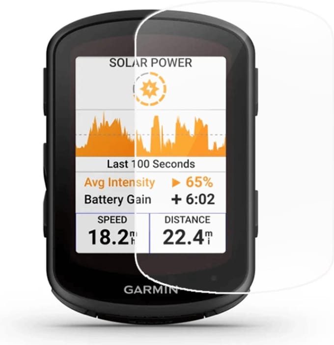 Screenprotector geschikt voor Garmin Edge 130 (Plus) – Gehard Glas – Hoge kwaliteit screen protector – Tempered Glass 9H – 1 Stuks – TechDefend