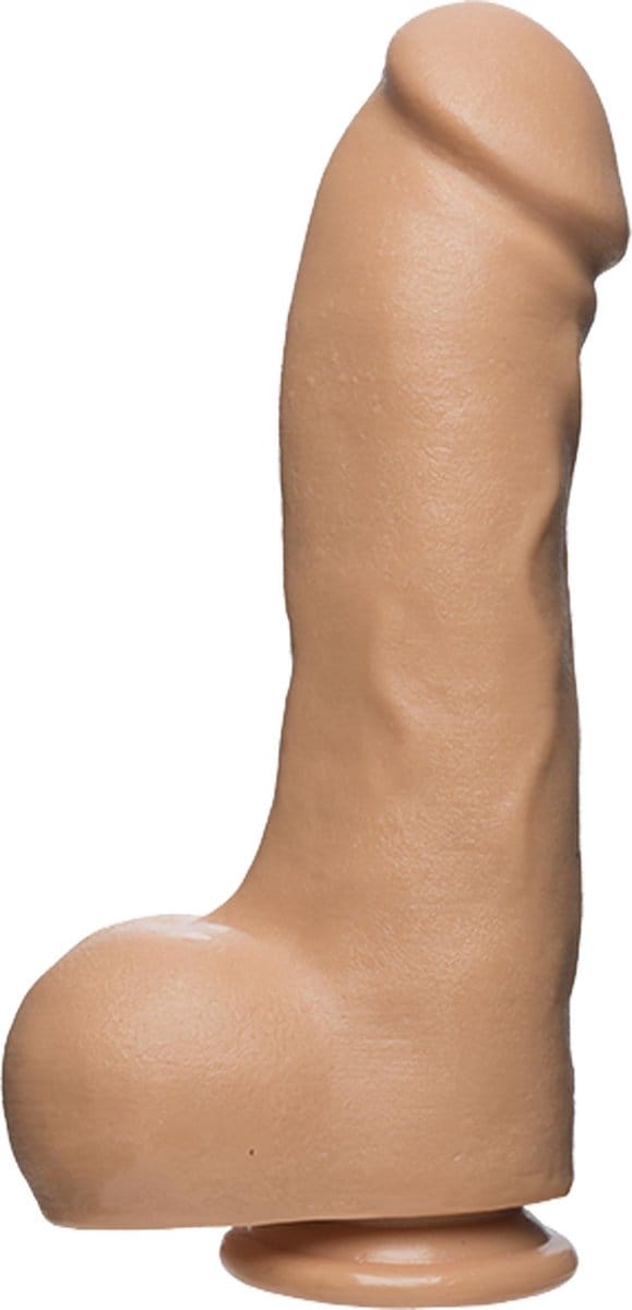 Master D Realistic Firmskyn Dildo With Balls 12 / 30 Cm White
