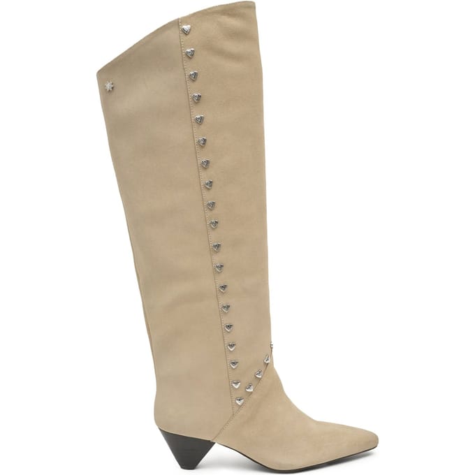Fabienne Chapot Aifa Boots Cream White Maat: 39 | Laarzen Outlet | Dames | Beige
