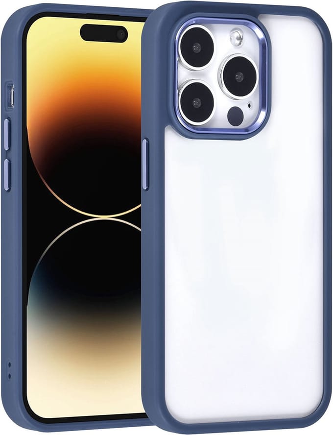 UNIQ Accessory iPhone 14 Pro Backcover hoesje - Blauw