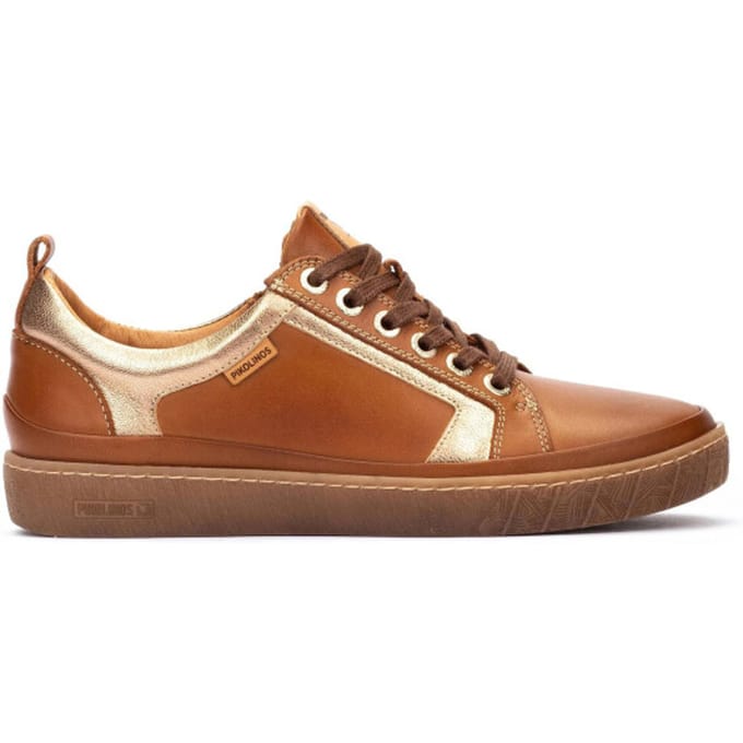 Pikolinos Lanzarote - dames sneaker - Bruin - maat 39 (EU) 6 (UK)