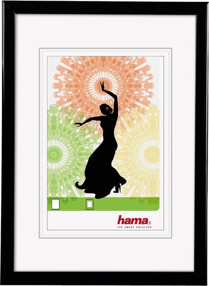 Hama "Madrid" Plastic Frame Zwart 30 x 45 cm