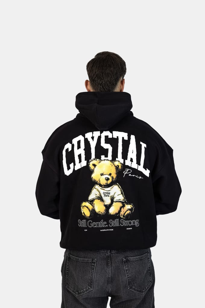Crystal Paris Oversized hoodie Gentle