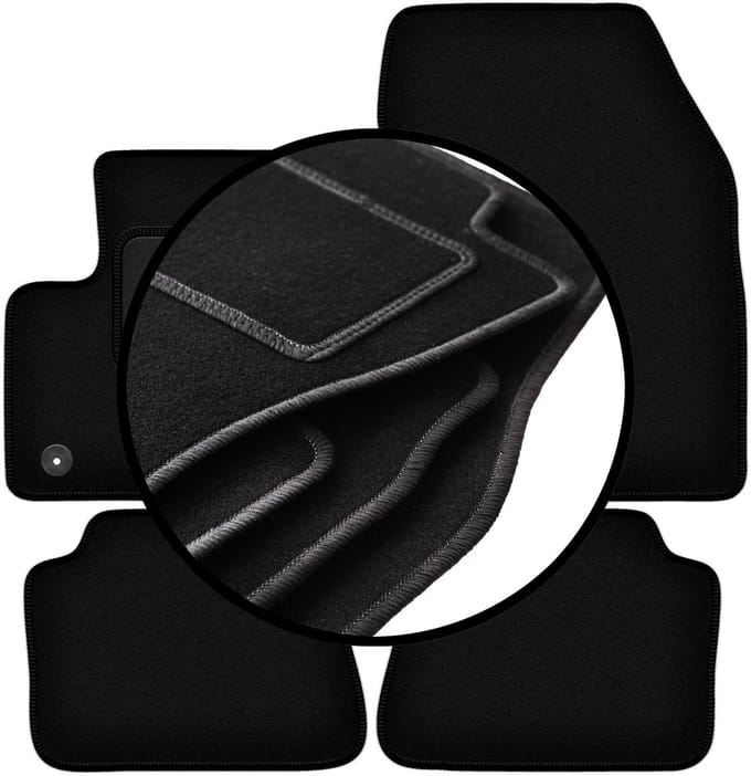 Complete set veloursmatten voor: Opel Mokka-E crossover (2020-)