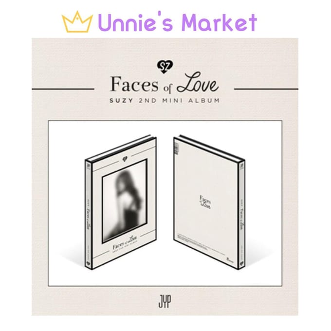 SUZY - Album Faces Of Love + Cadeau Gratuit 1EA gray